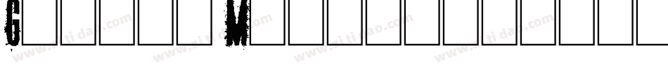 Grunge Manifesto字体转换